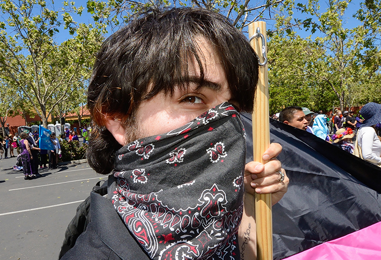 Photo Gallery: May Day Crowds Take to the Streets of San Jose