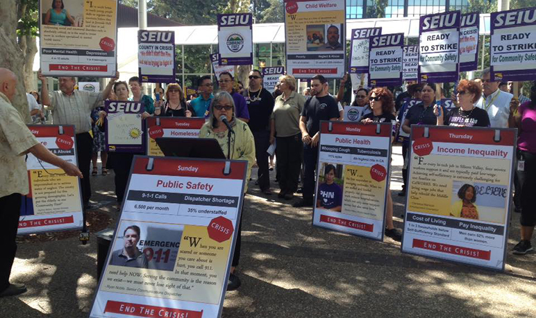 Santa Clara County, SEIU Reach 11th Hour Deal to Avoid Strike | San ...