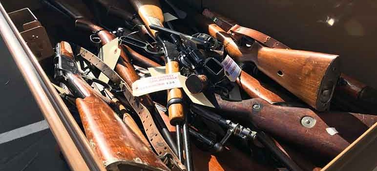 More than 450 Guns Collected at Gun Buyback Event - The Silicon Valley Voice