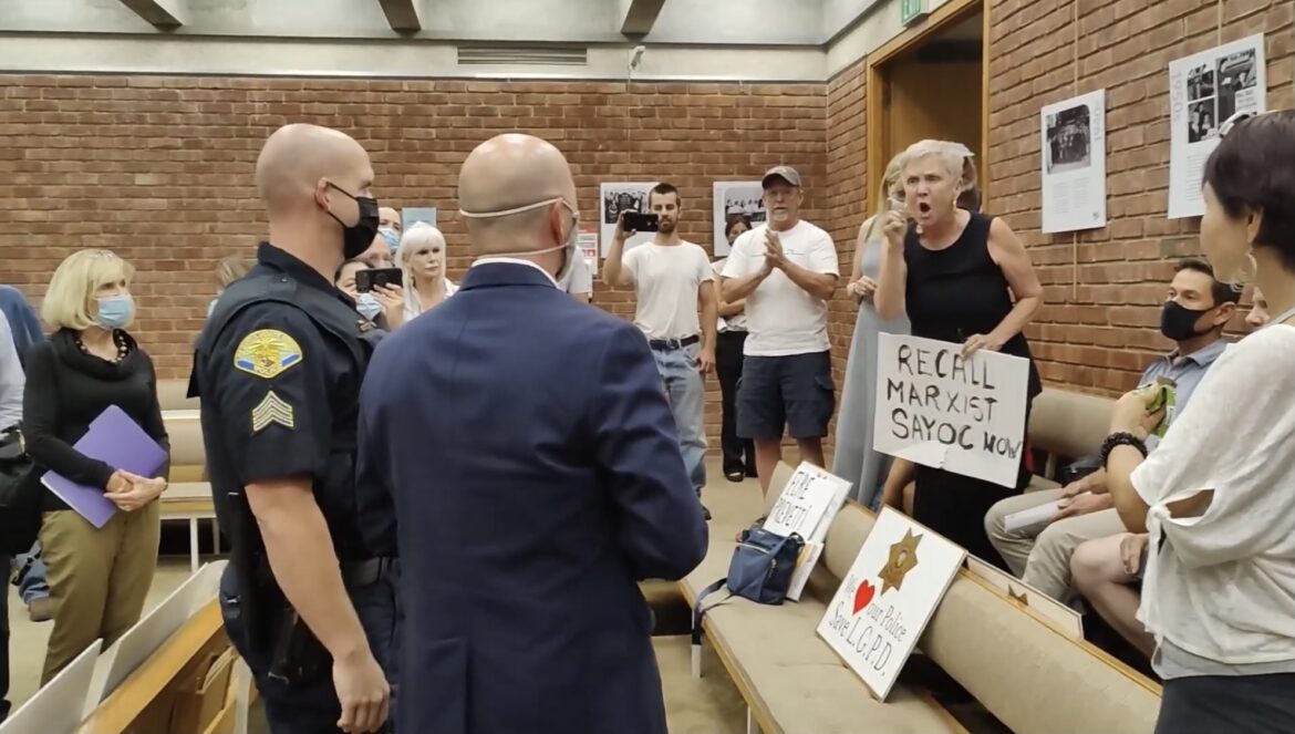 Protesters Plunged Los Gatos Town Council Meeting into Chaos